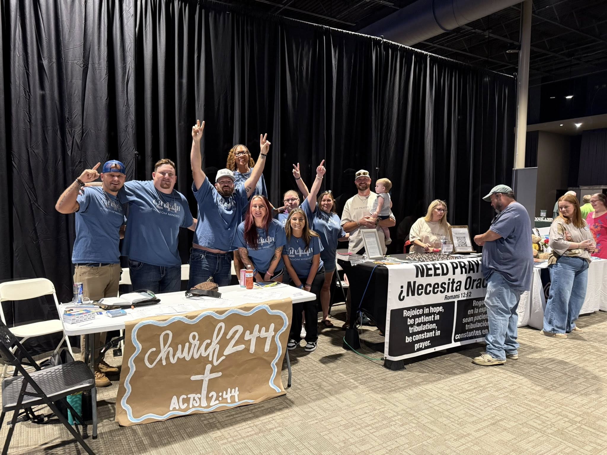 Outreach booth